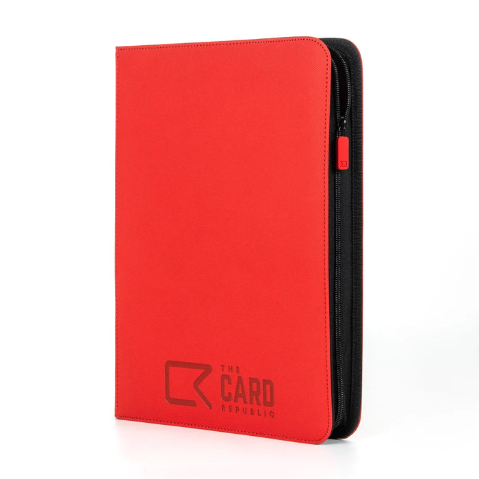 9 Pocket Premium Card Binders (Red)