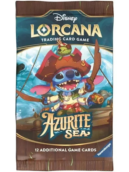 Disney Lorcana Azurite Sea Booster Pack