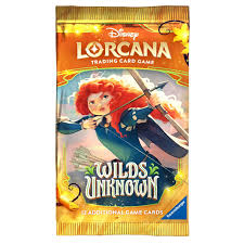 Disney Lorcana Wilds Unknown booster pack
